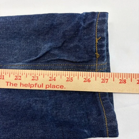 Levi’s 501 Jeans Original Fit W31 L30 Blue Fade Button Fly Y2K - Picture 12 of 13